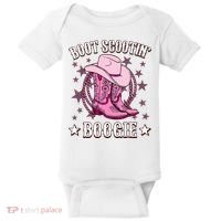 Boots Boot Scootin’ Boogie Southern Western Country Baby Bodysuit thumb 0