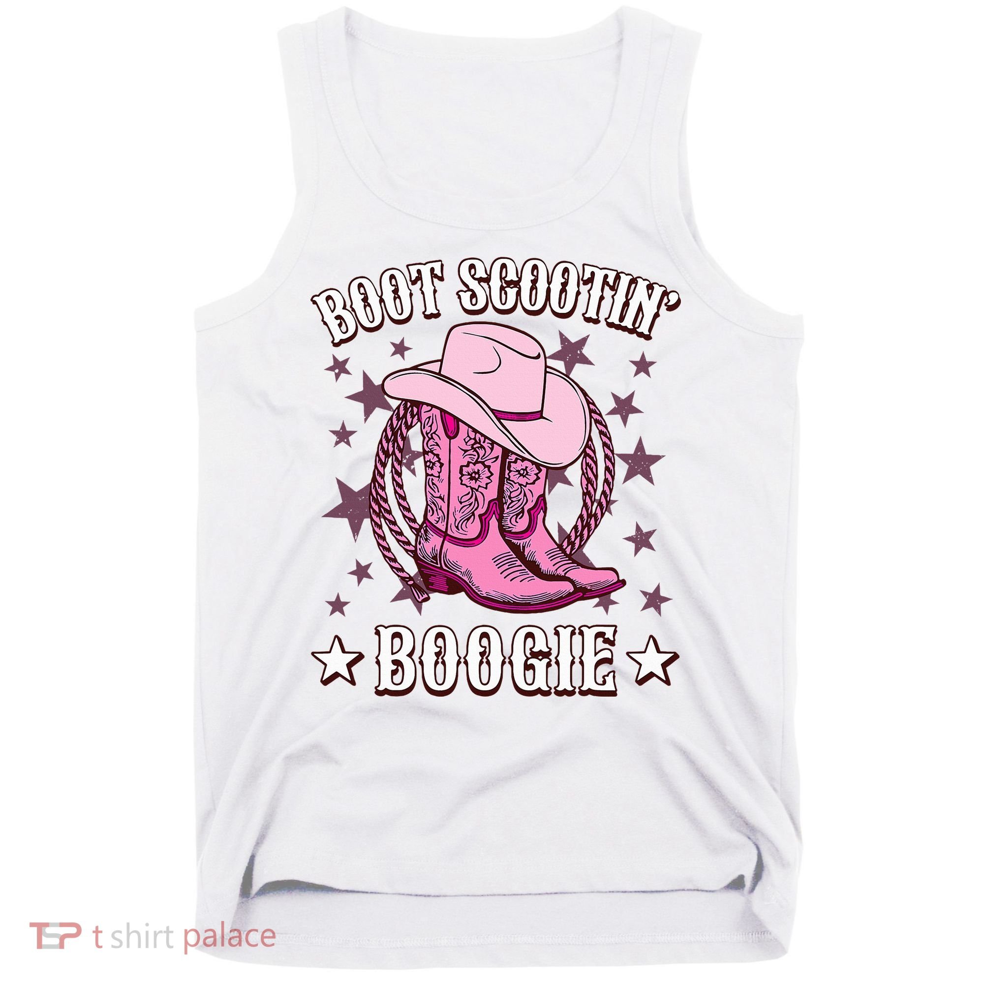 Boots Boot Scootin’ Boogie Southern Western Country Tank Top