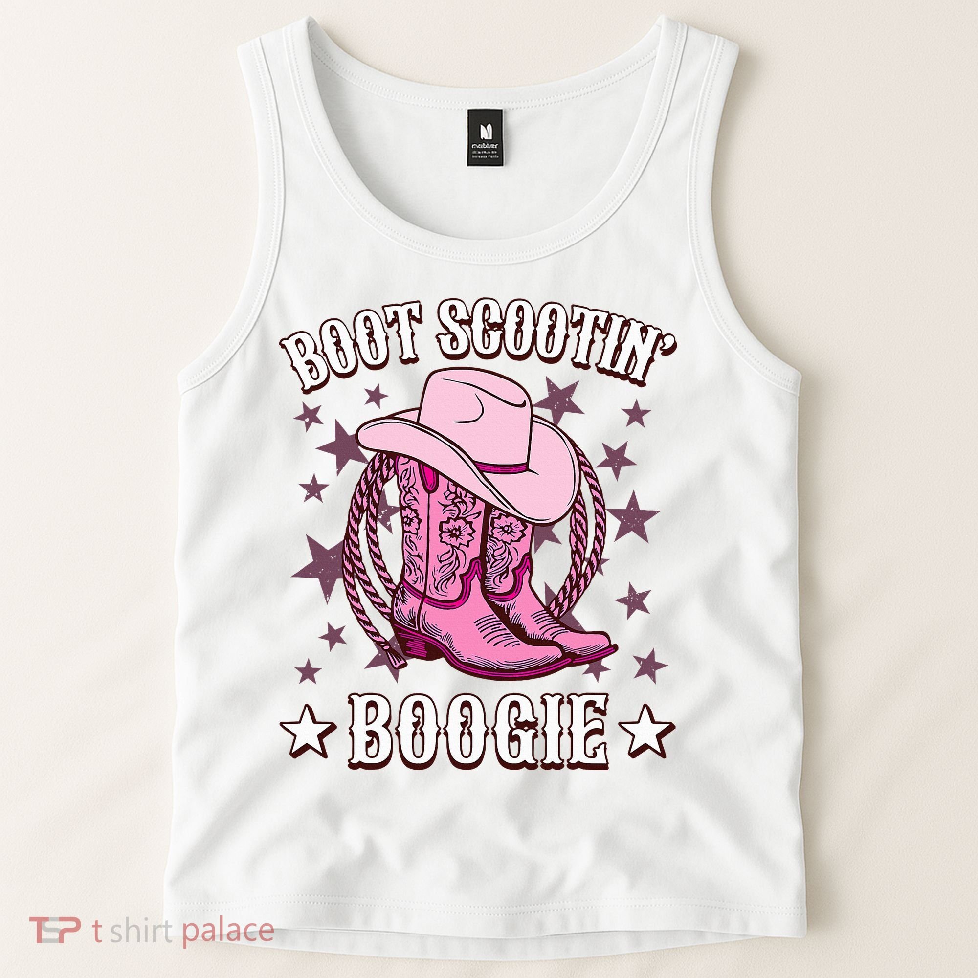 Boots Boot Scootin’ Boogie Southern Western Country Tank Top