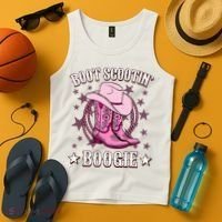 Boots Boot Scootin’ Boogie Southern Western Country Tank Top thumb 4