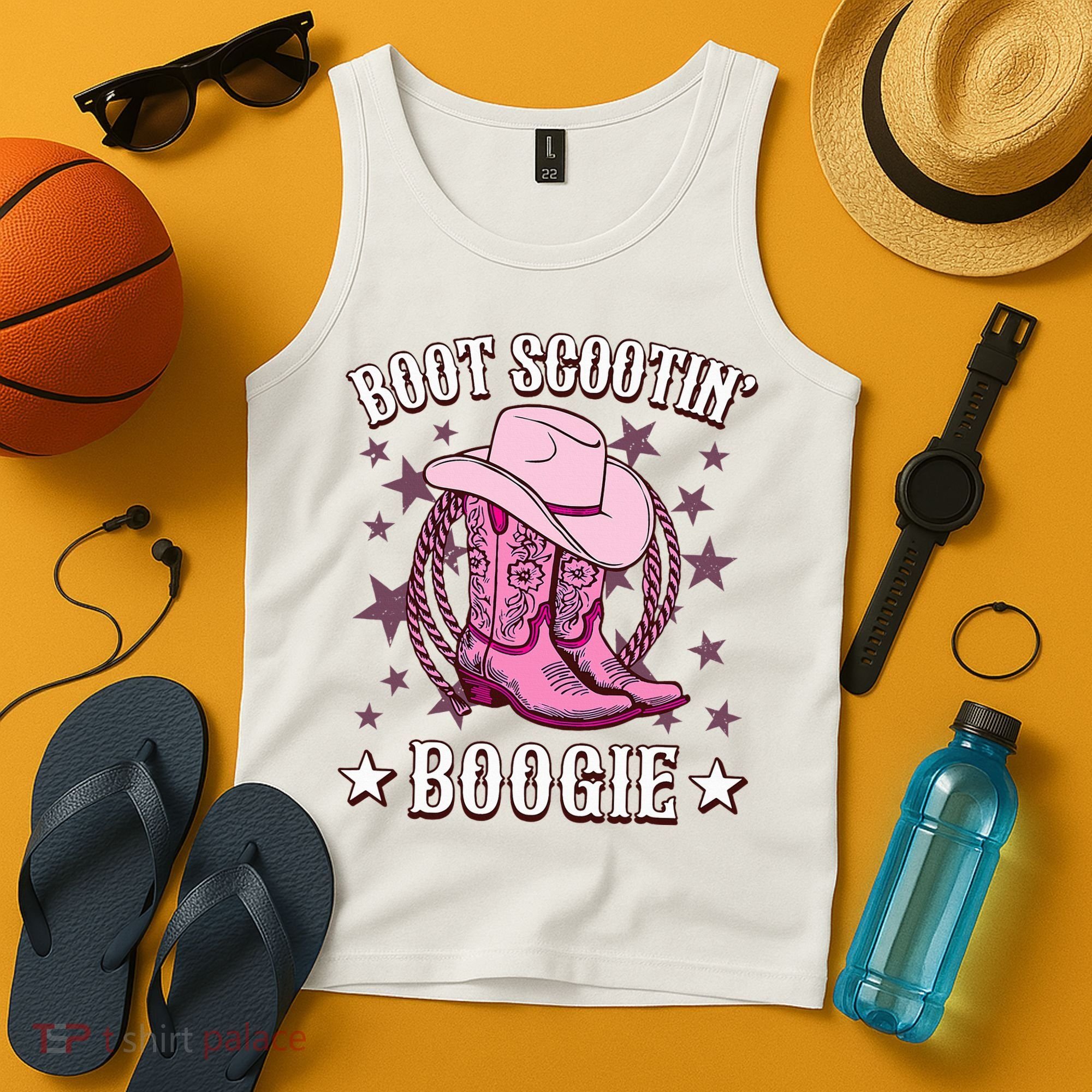 Boots Boot Scootin’ Boogie Southern Western Country Tank Top