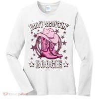 Boots Boot Scootin’ Boogie Southern Western Country Women's Long Sleeve Shirt thumb 0