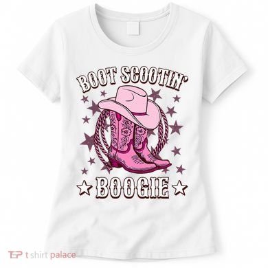 Boots Boot Scootin’ Boogie Southern Western Country Women's T-Shirt