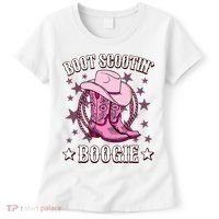 Boots Boot Scootin’ Boogie Southern Western Country Women's T-Shirt thumb 0