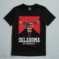 Boho Bull Skull Cow Oklahoma Smokeshow Western Country T-Shirt thumb 5