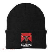 Boho Bull Skull Cow Oklahoma Smokeshow Western Country Beanie thumb 0