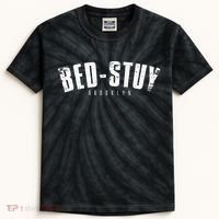 Brooklyn Bed Stuy New York Basketball Practice Jersey Kids Tie-Dye T-Shirt thumb 0
