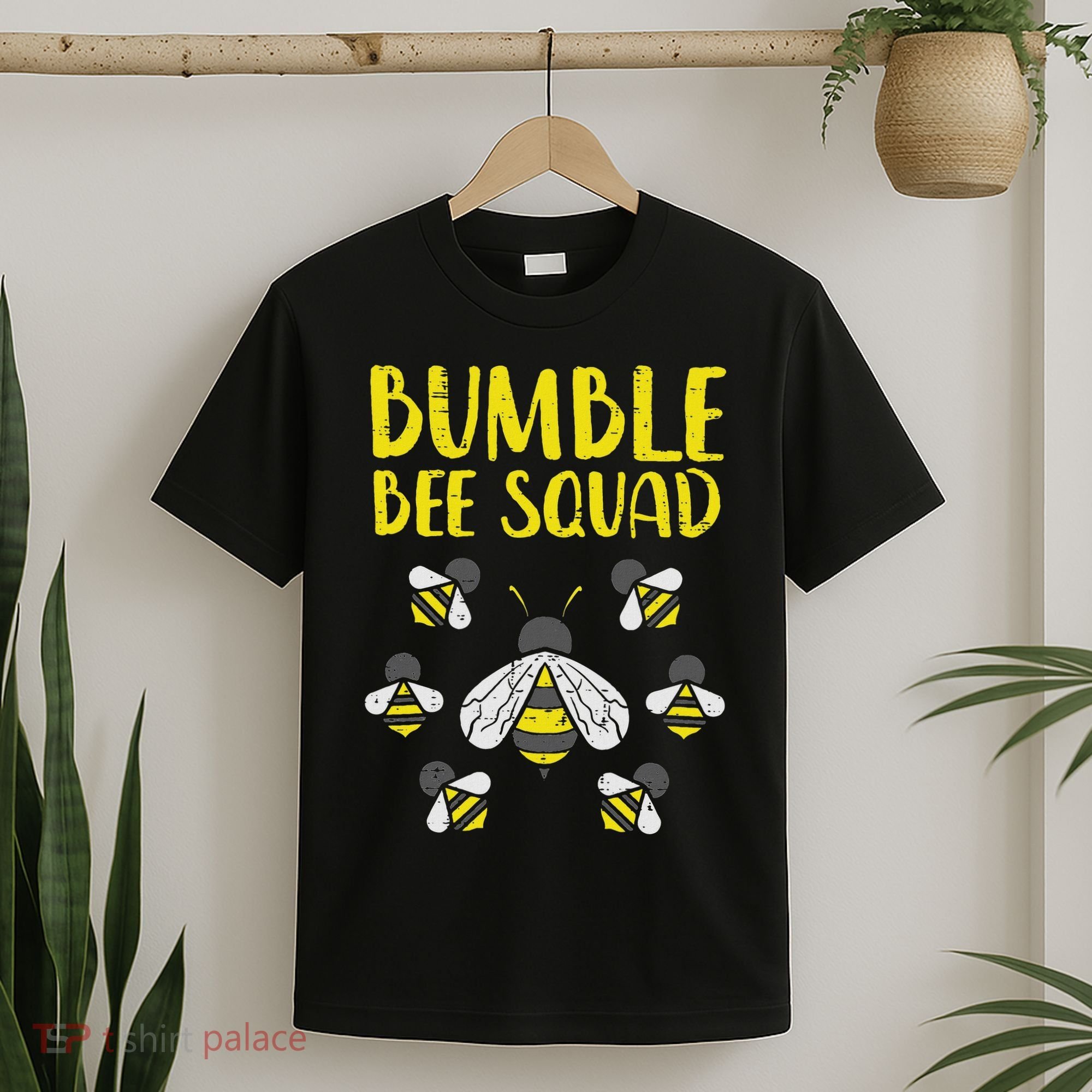 Bumble Bee Squad Funny Bumblebee Friends Team Men Women Kids T-Shirt