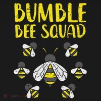 Bumble Bee Squad Funny Bumblebee Friends Team Men Women Kids Ornament thumb 1