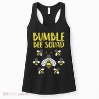 Bumble Bee Squad Funny Bumblebee Friends Team Men Women Kids Women's Tank Top thumb 0