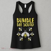 Bumble Bee Squad Funny Bumblebee Friends Team Men Women Kids Women's Tank Top thumb 3