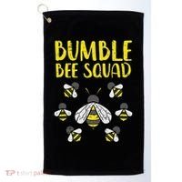 Bumble Bee Squad Funny Bumblebee Friends Team Men Women Kids Golf Towel thumb 0
