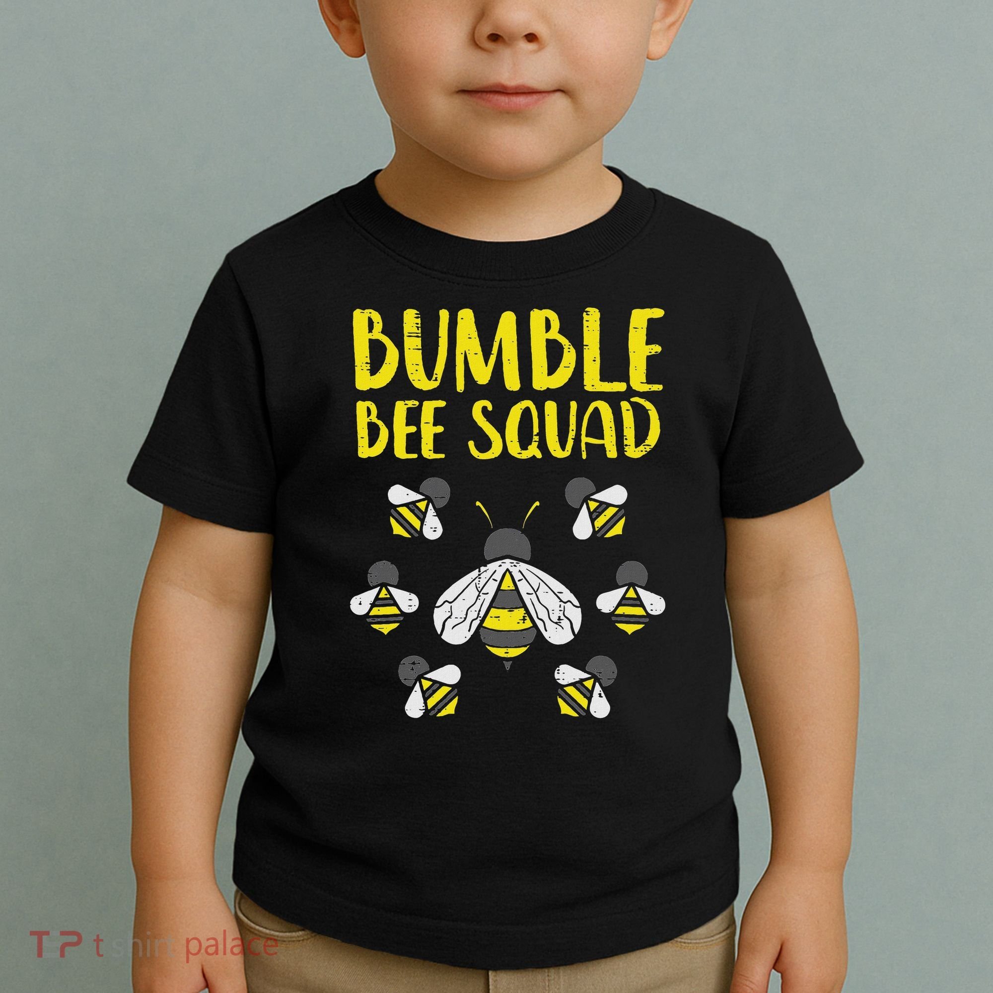 Bumble Bee Squad Funny Bumblebee Friends Team Men Women Kids Toddler T-Shirt