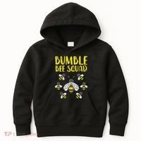 Bumble Bee Squad Funny Bumblebee Friends Team Men Women Kids Kids Hoodie thumb 0