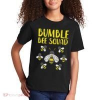 Bumble Bee Squad Funny Bumblebee Friends Team Men Women Kids Kids T-Shirt thumb 2