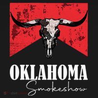 Boho Bull Skull Cow Oklahoma Smokeshow Western Country Ornament thumb 1