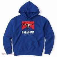 Boho Bull Skull Cow Oklahoma Smokeshow Western Country Hoodie thumb 0