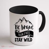 Be Brave Stay Wild Family Love Coffee Mug thumb 1