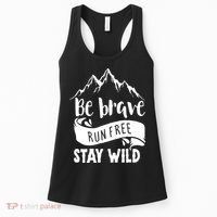 Be Brave Stay Wild Family Love Women's Tank Top thumb 0