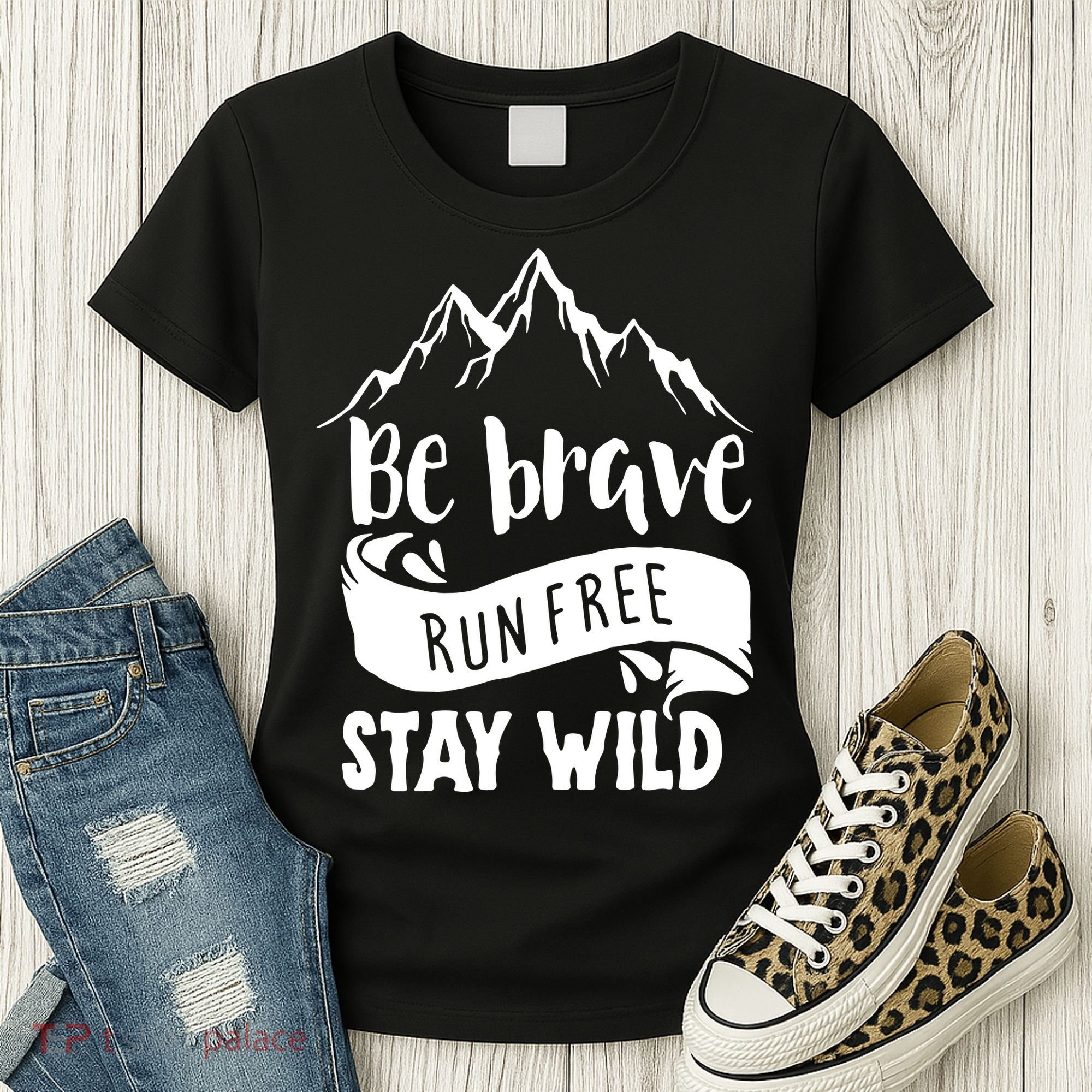 Be Brave Stay Wild Family Love Women's T-Shirt