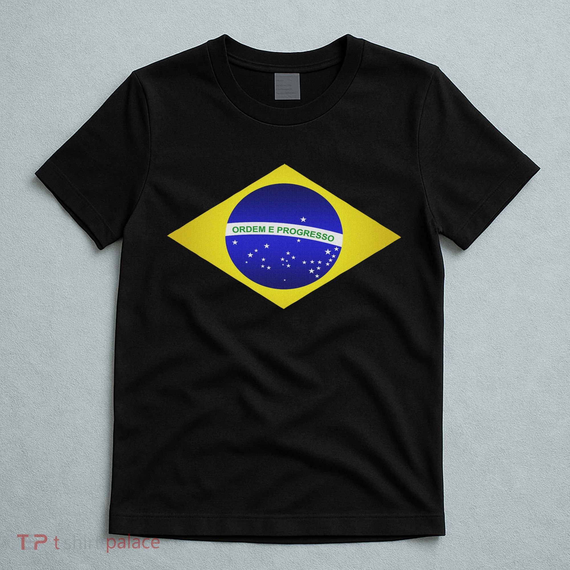 Brazil Brazilian Soccer Football Brazilian Flag T-Shirt