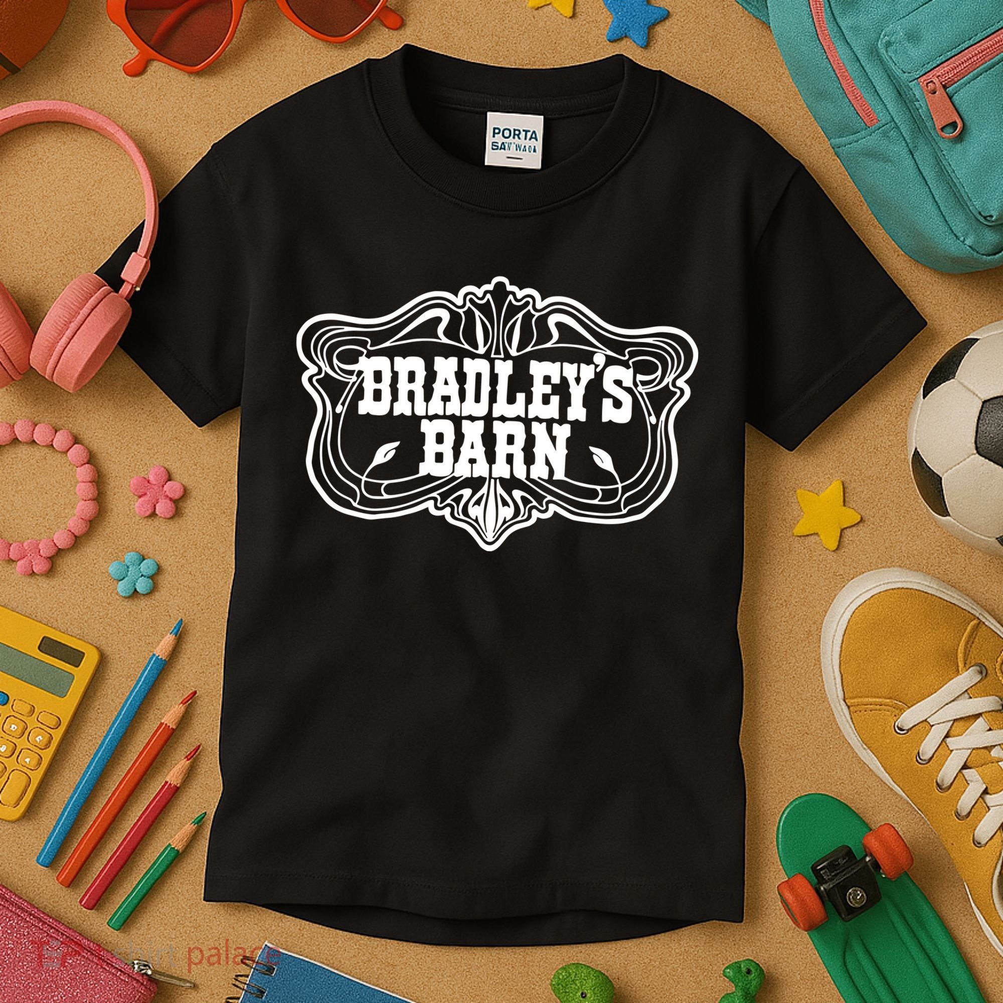 BradleyS Barn Studio Graphic Kids T-Shirt