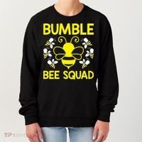 Bumble Bee Squad Bumblebee Team Group Family Friends Women's Sweatshirt thumb 0