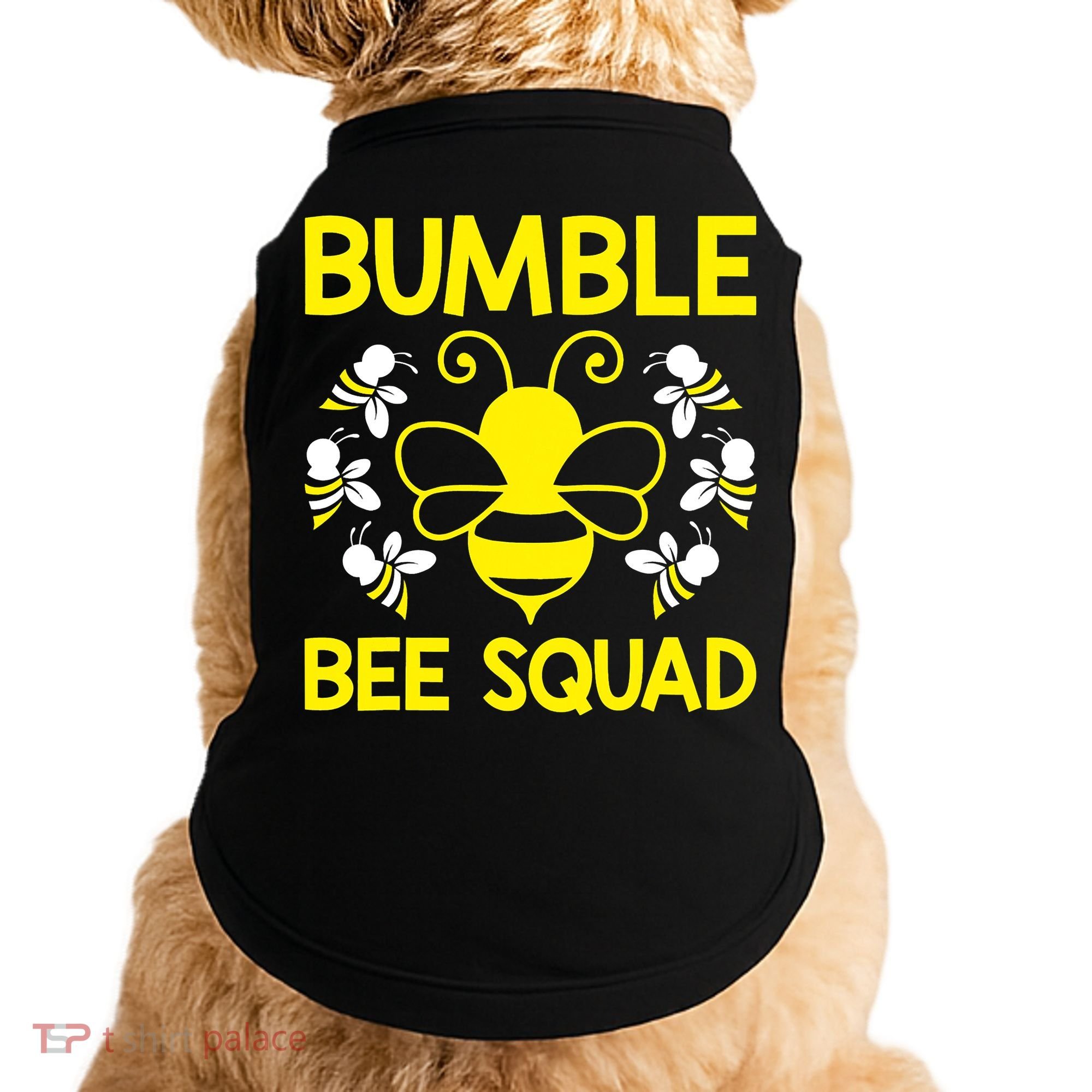 Bumble Bee Squad Bumblebee Team Group Family Friends Doggie Tank