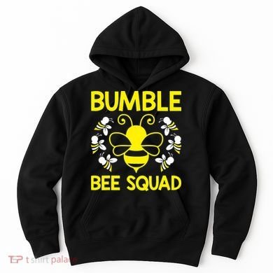 Bumble Bee Squad Bumblebee Team Group Family Friends Hoodie