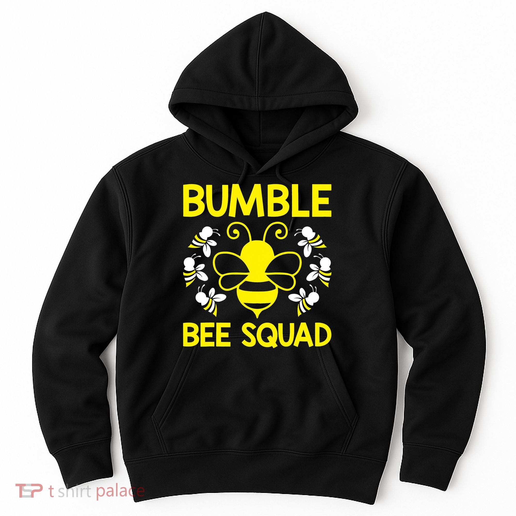 Bumble Bee Squad Bumblebee Team Group Family Friends Hoodie