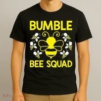 Bumble Bee Squad Bumblebee Team Group Family Friends T-Shirt thumb 3