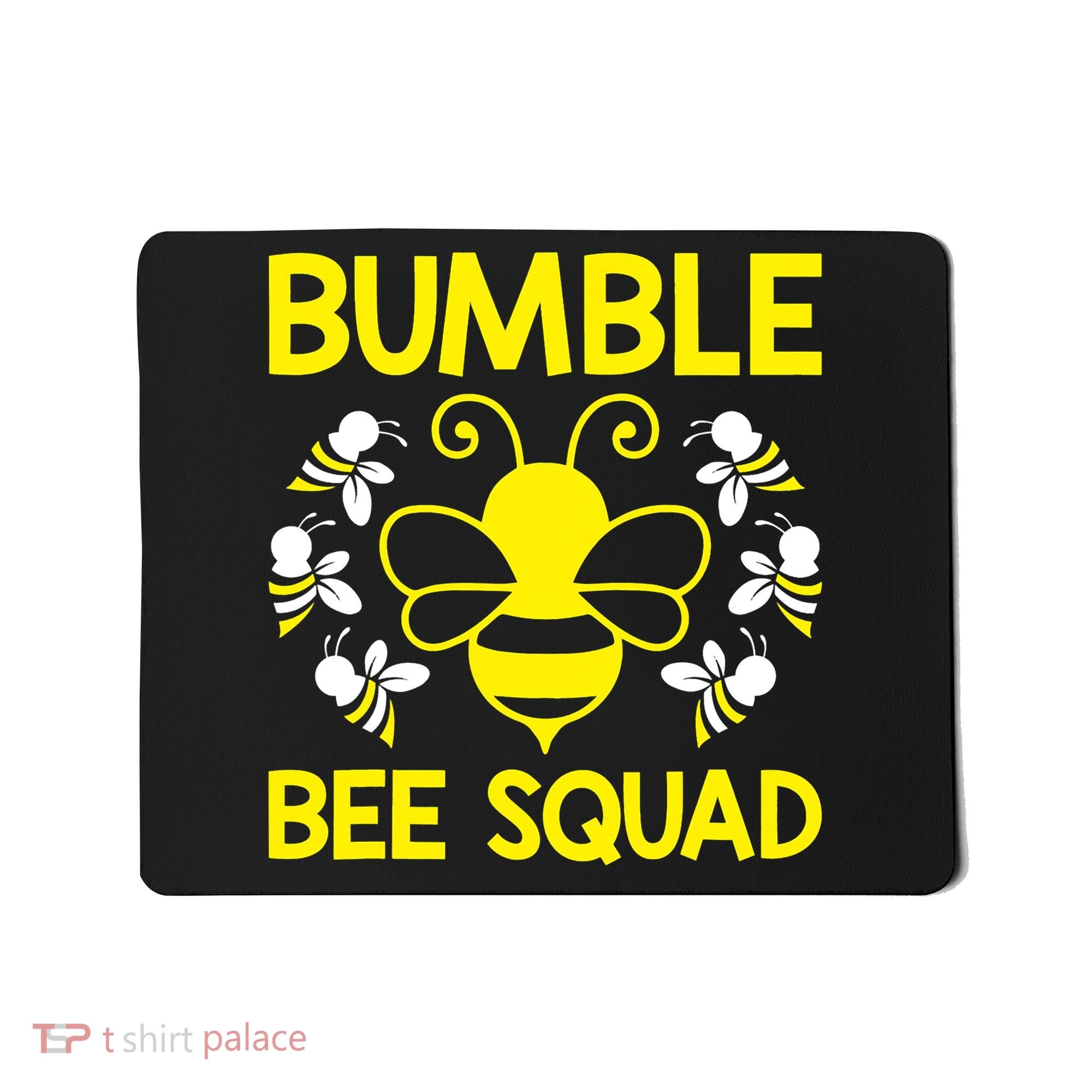 Bumble Bee Squad Bumblebee Team Group Family Friends Mousepad