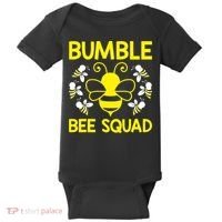 Bumble Bee Squad Bumblebee Team Group Family Friends Baby Bodysuit thumb 0