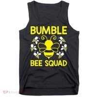 Bumble Bee Squad Bumblebee Team Group Family Friends Tank Top thumb 0