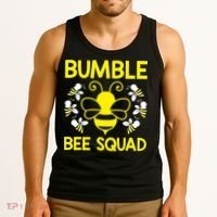 Bumble Bee Squad Bumblebee Team Group Family Friends Tank Top thumb 3