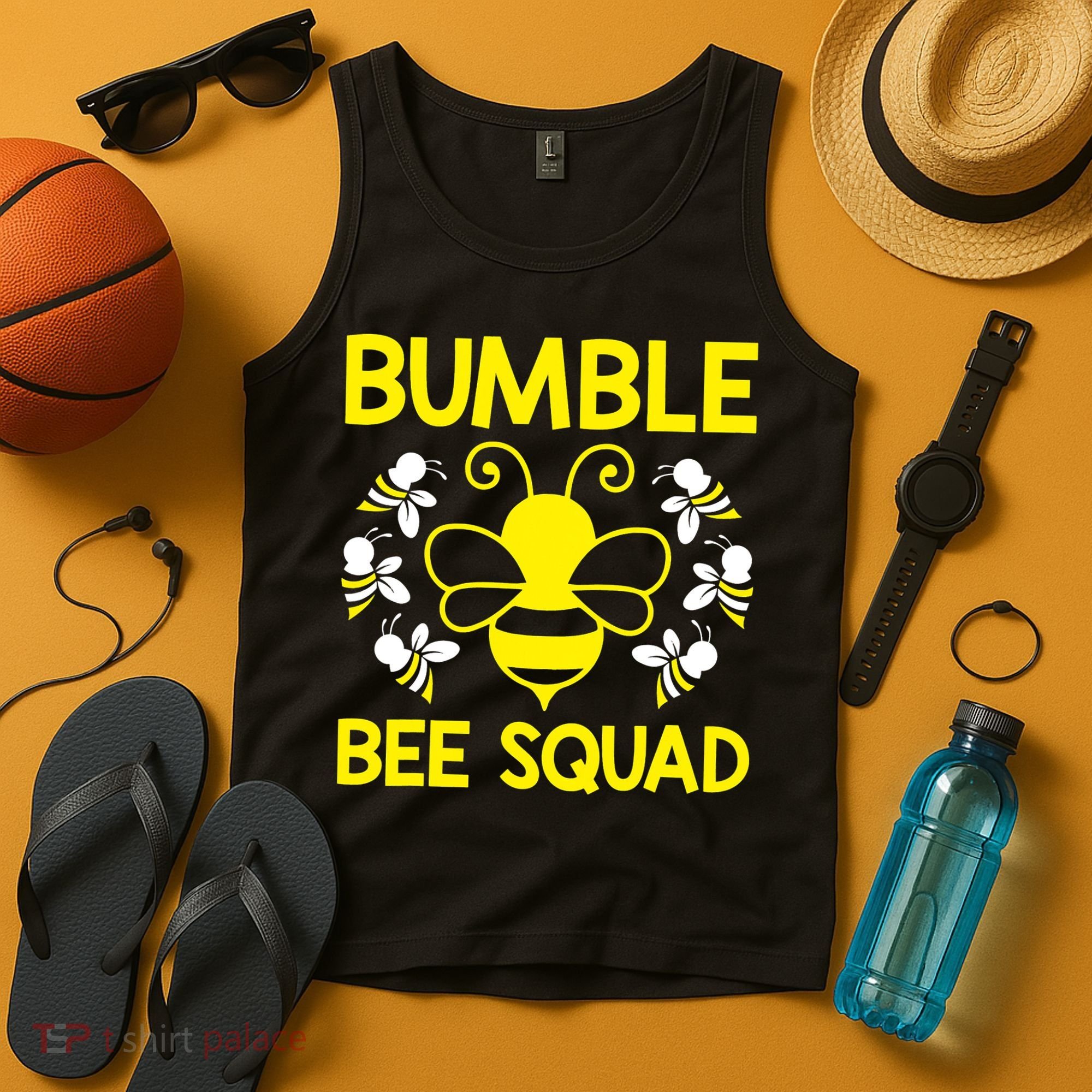 Bumble Bee Squad Bumblebee Team Group Family Friends Tank Top
