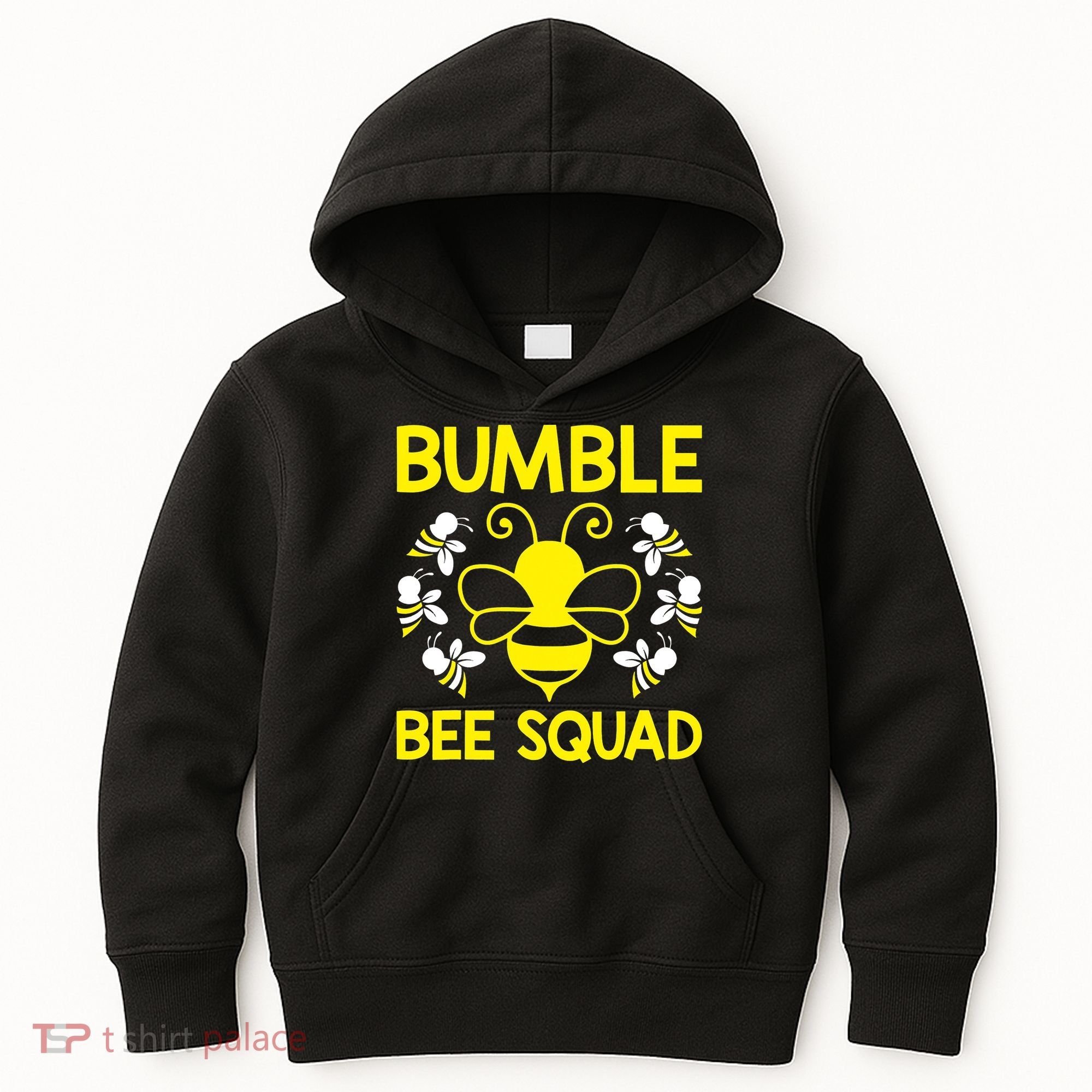 Bumble Bee Squad Bumblebee Team Group Family Friends Kids Hoodie