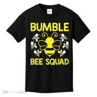 Bumble Bee Squad Bumblebee Team Group Family Friends Kids T-Shirt thumb 0