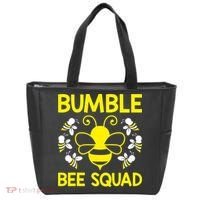 Bumble Bee Squad Bumblebee Team Group Family Friends Tote Bag thumb 0