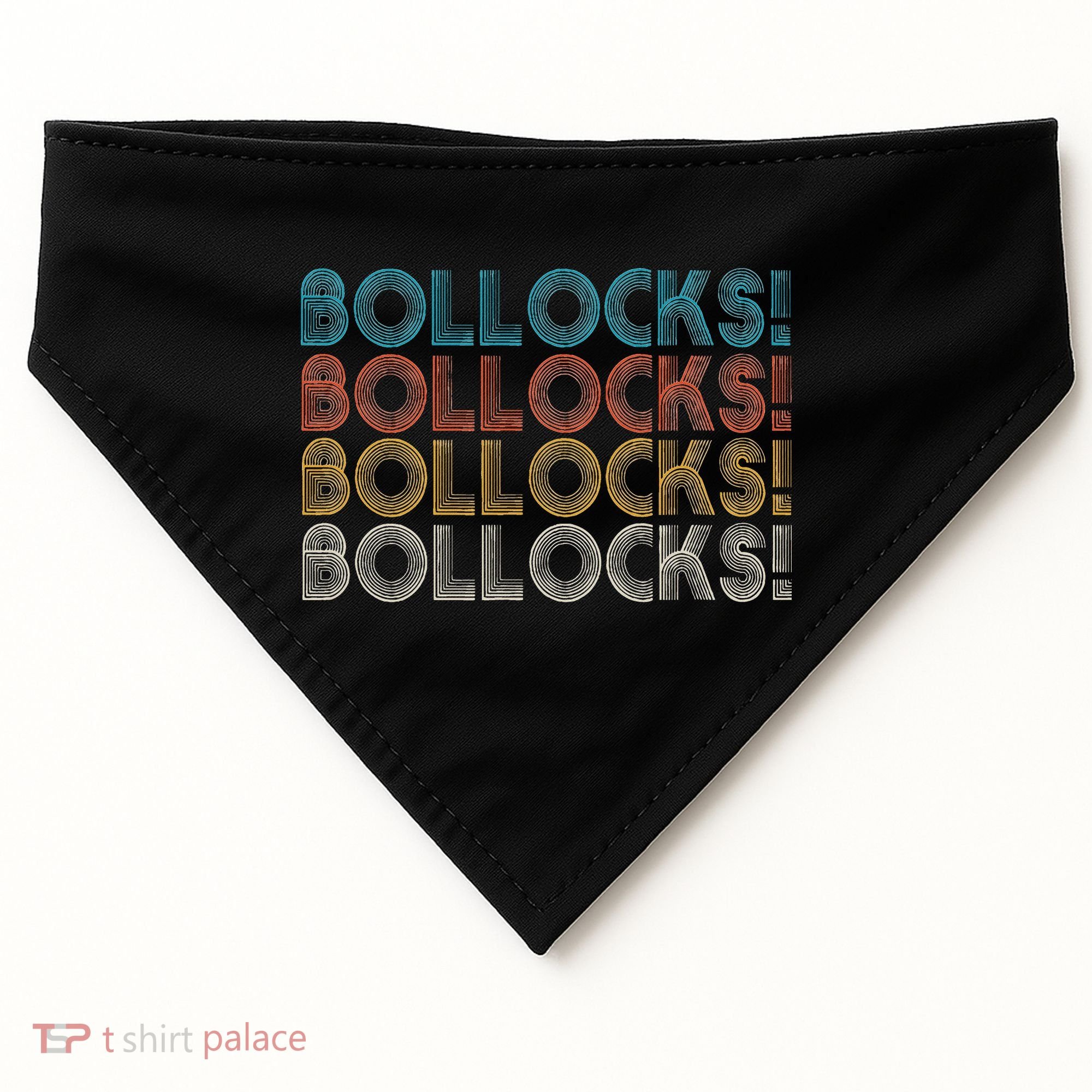 Bollocks British Slang USA-Made Doggie Bandana