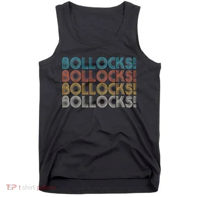 Bollocks British Slang Tank Top