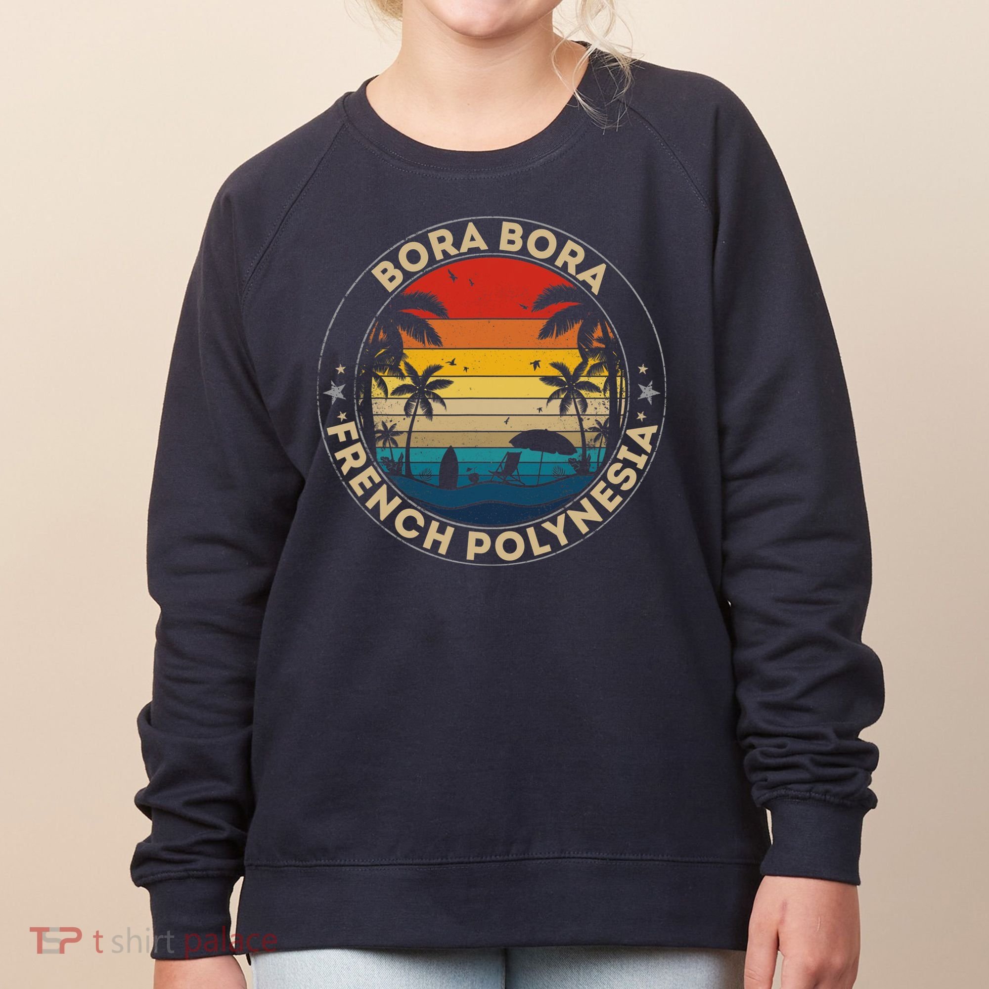 Bora Bora Souvenir French Polynesia Reminder Women's Sweatshirt