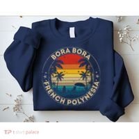 Bora Bora Souvenir French Polynesia Reminder Sweatshirt thumb 2