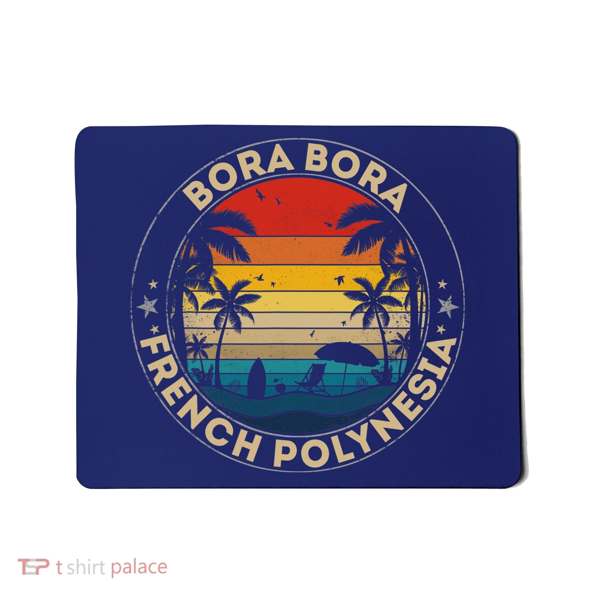 Bora Bora Souvenir French Polynesia Reminder Mousepad
