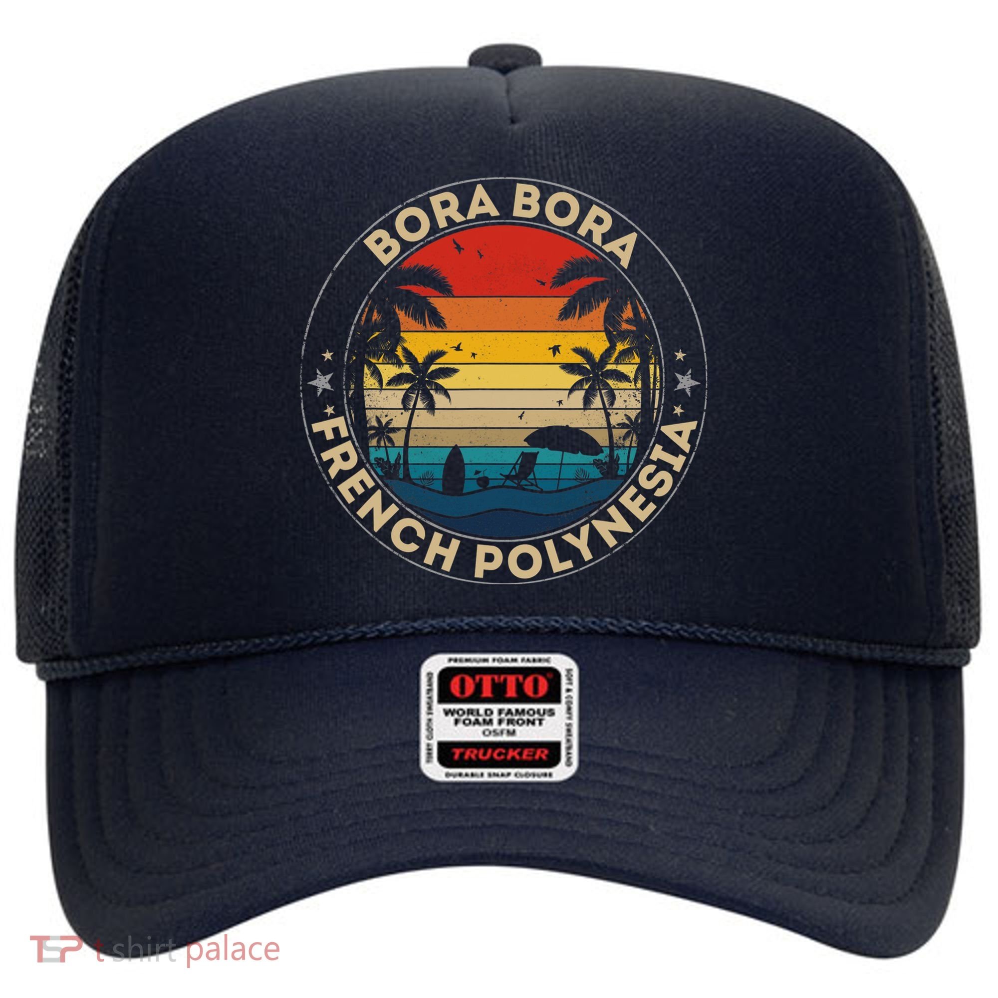 Bora Bora Souvenir French Polynesia Reminder Hat