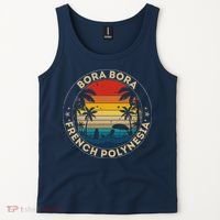 Bora Bora Souvenir French Polynesia Reminder Tank Top thumb 2