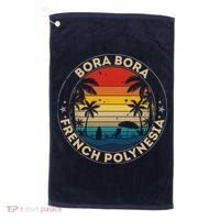 Bora Bora Souvenir French Polynesia Reminder Golf Towel thumb 0