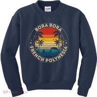 Bora Bora Souvenir French Polynesia Reminder Kids Sweatshirt thumb 0
