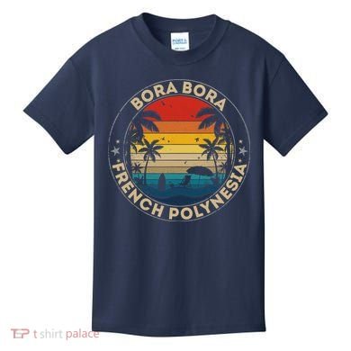 Bora Bora Souvenir French Polynesia Reminder Kids T-Shirt