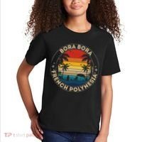 Bora Bora Souvenir French Polynesia Reminder Kids T-Shirt thumb 2